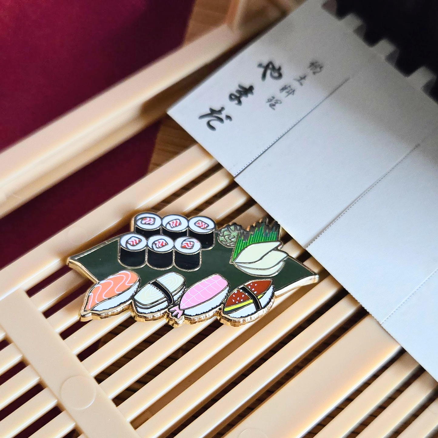 Build-Your-Own Sushi Enamel Pins