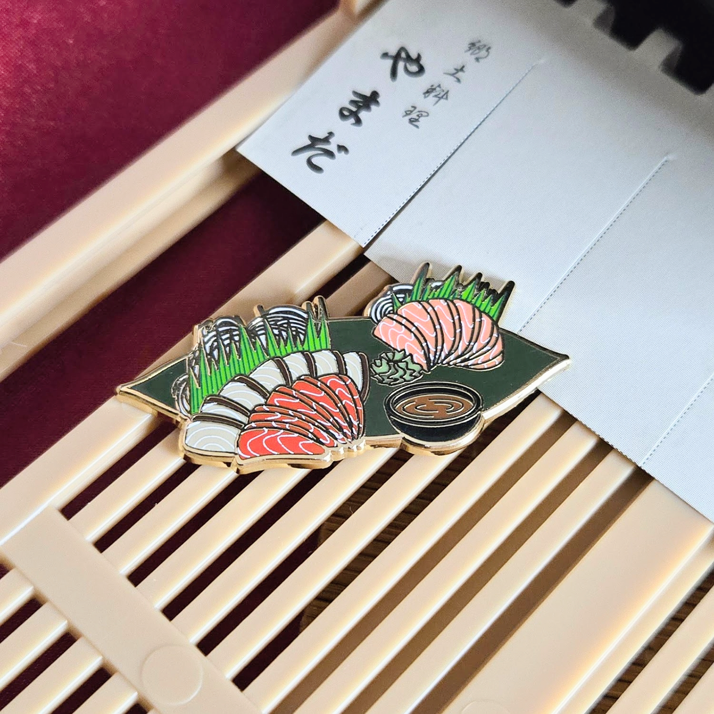 Build-Your-Own Sushi Enamel Pins