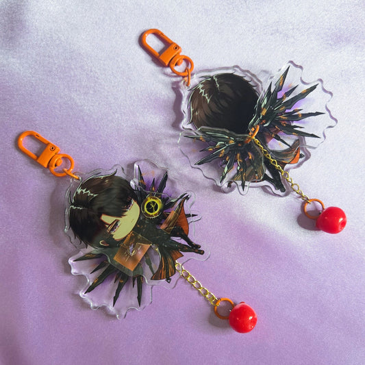 Caleb Movable Wings Acrylic Charm
