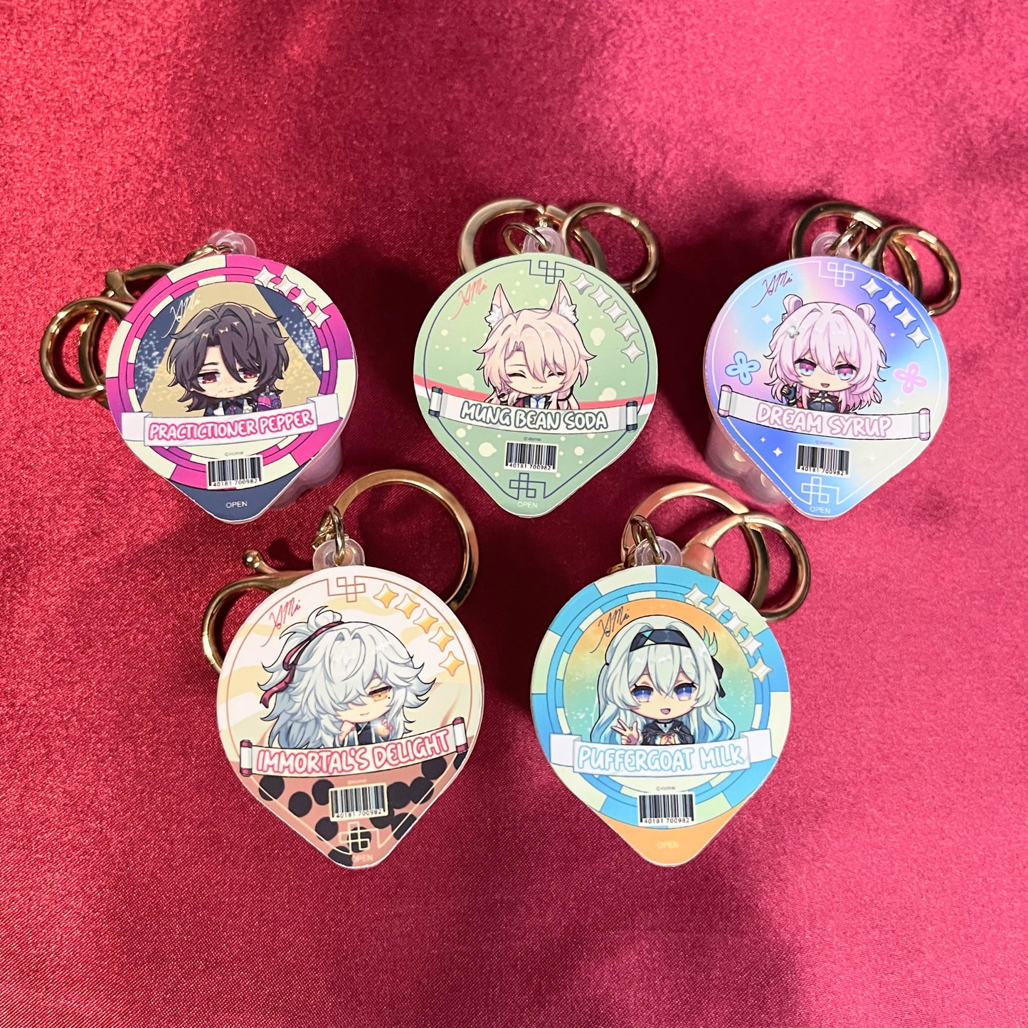 Honkai Star Rail Pudding Charms