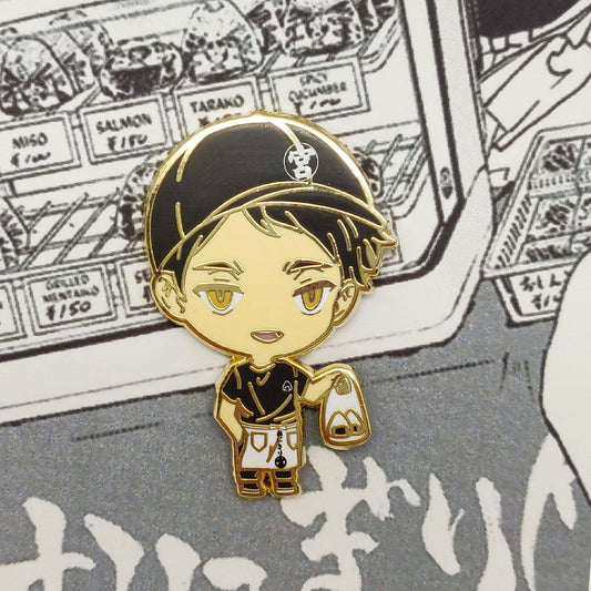 Onigiri Twin Enamel Pin