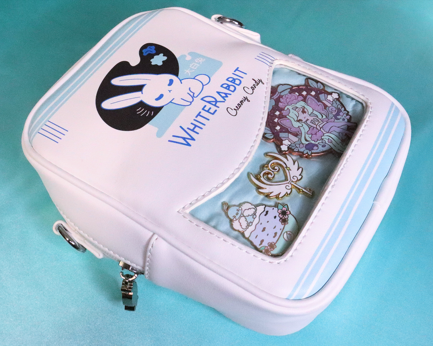 CLEARANCE Seconds Mint Mini White Rabbit Candy Itabag