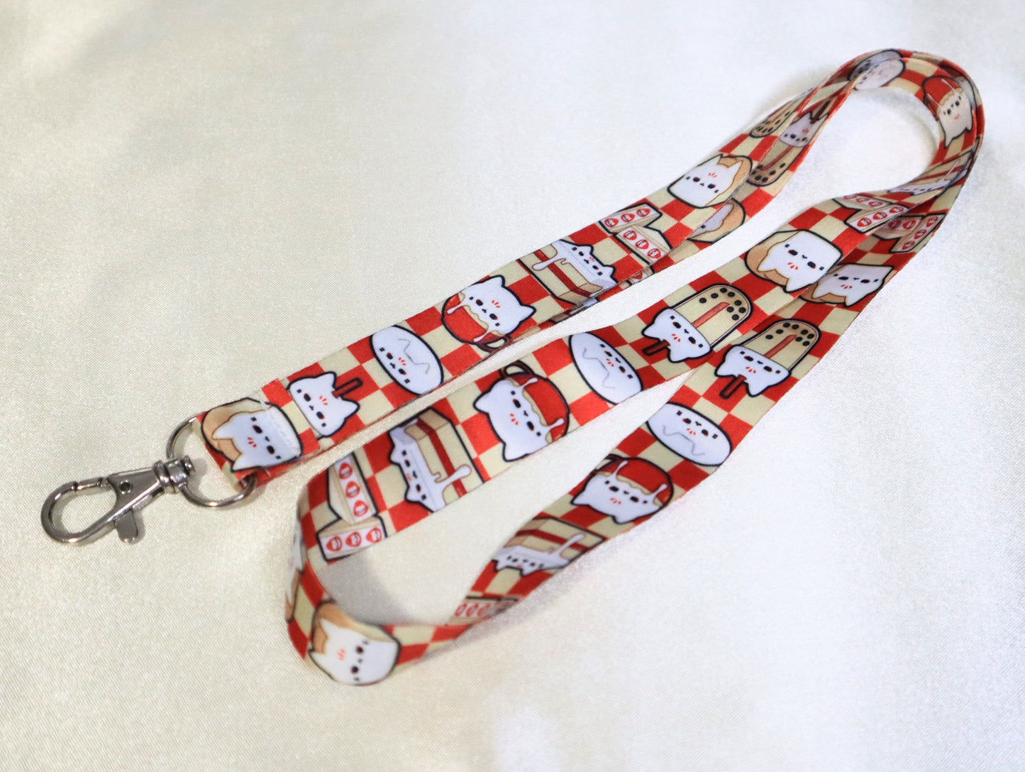 Long Kitsune Lanyard