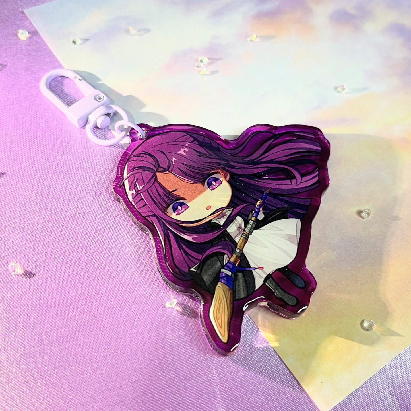 Mage Acrylic Charm