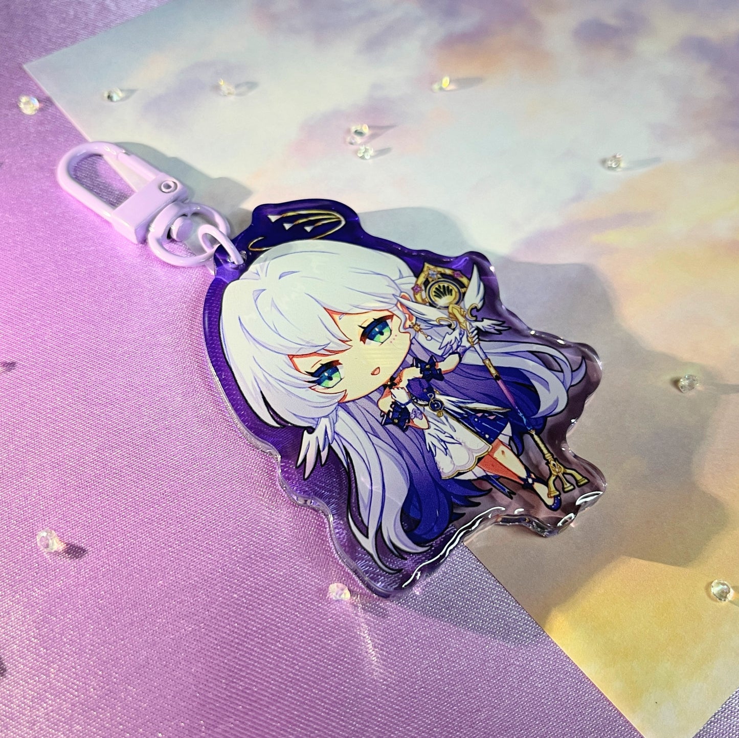 Robin Acrylic Charm