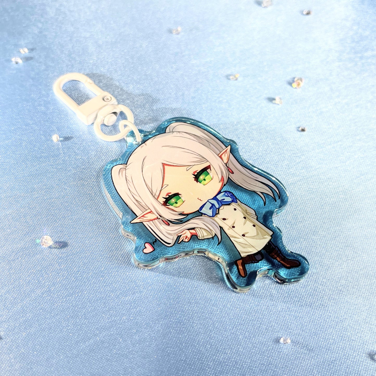 Elf Mage Acrylic Charm