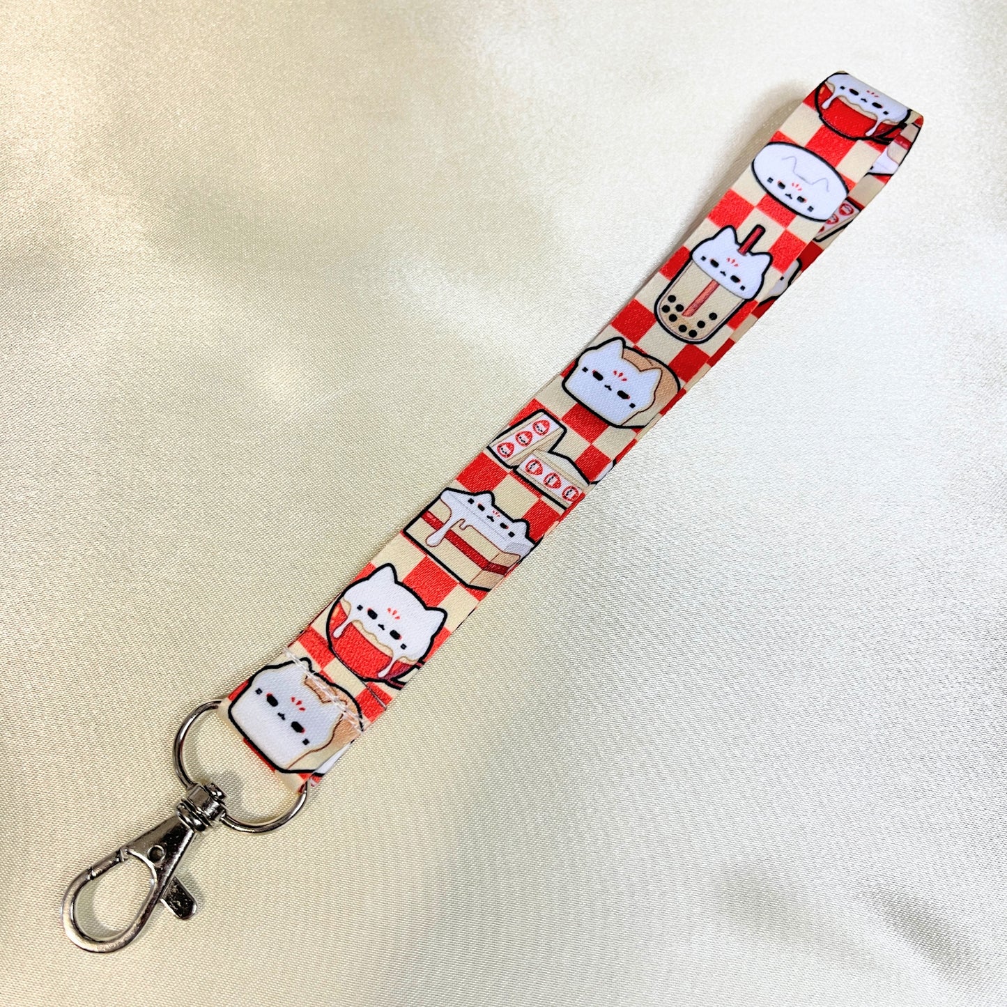 Short Kitsune Lanyard