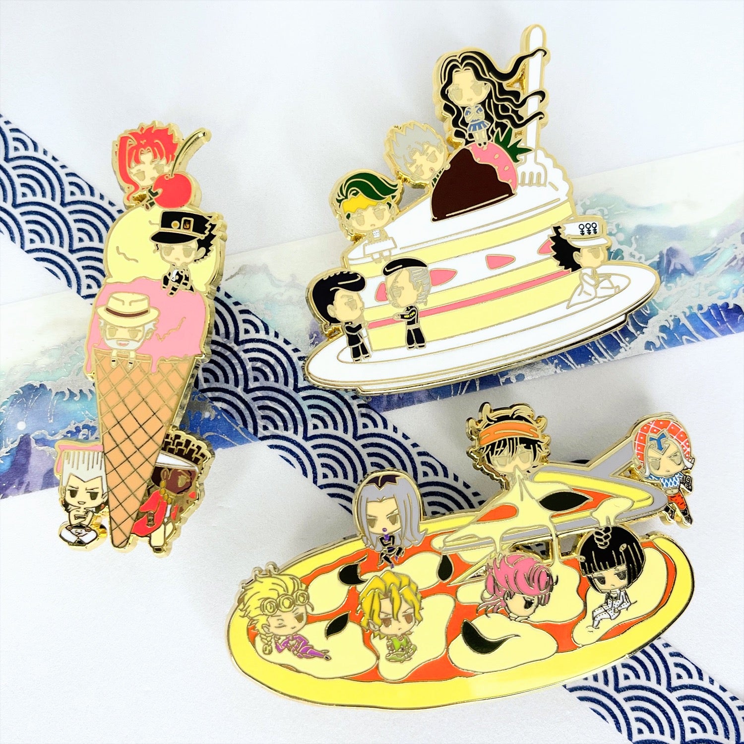 Pin Buff Buff Meme Anime Enamel Pins – Xiumai