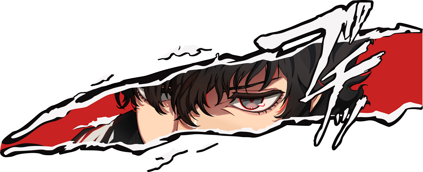 Joker Cut In Transfer Decal