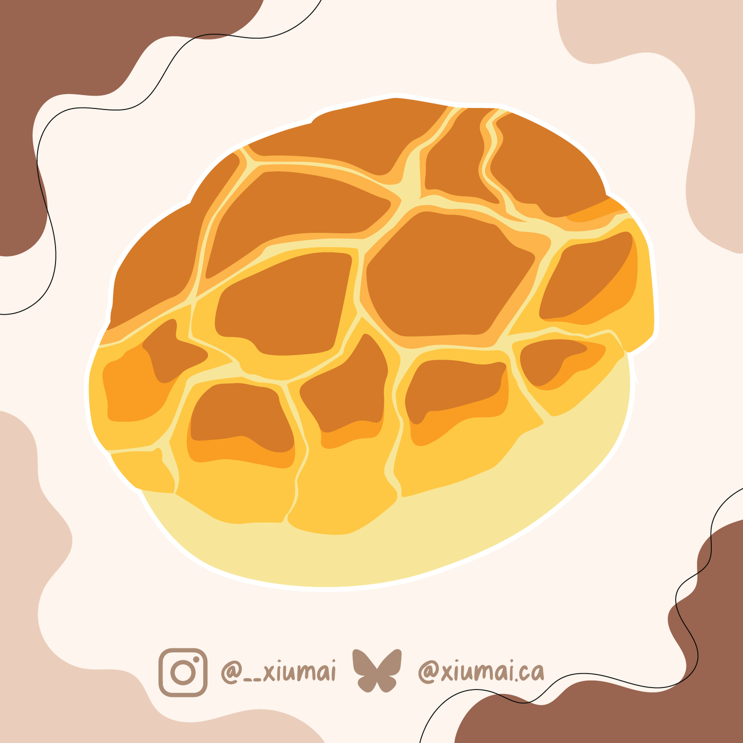 PRE-ORDER Bun Bakery Dyed Enamel Pins