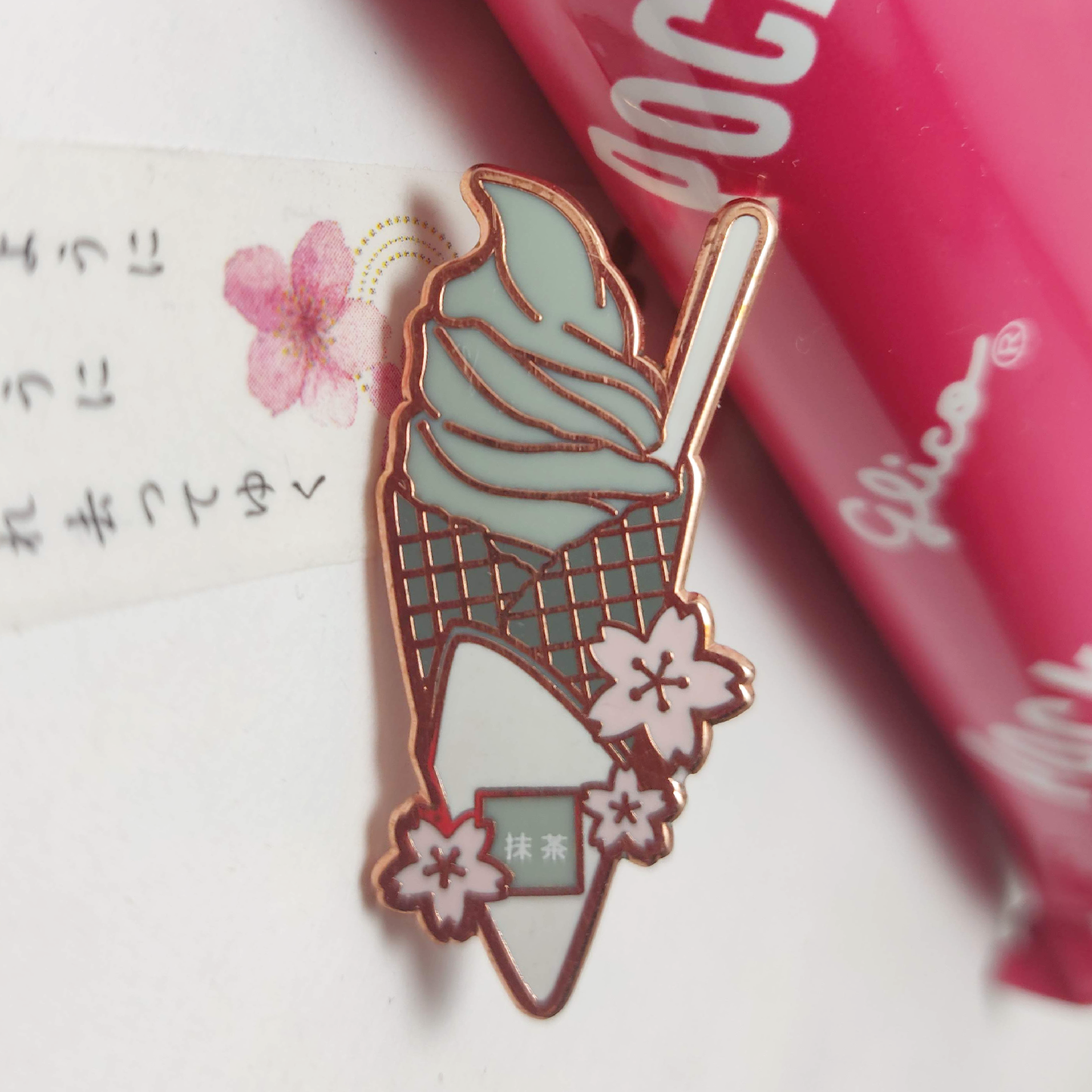 Sakura Matcha Snacks Enamel Pins
